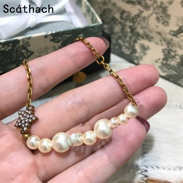 link, chain fashion brand d letter gold adjust bracelets classic designer pearls bracelet for women jewelry party holiday gift, Black
link, chain fashion brand d letter gold adjust bracelets classic designer pearls bracelet for women jewelry party holiday gift, Black