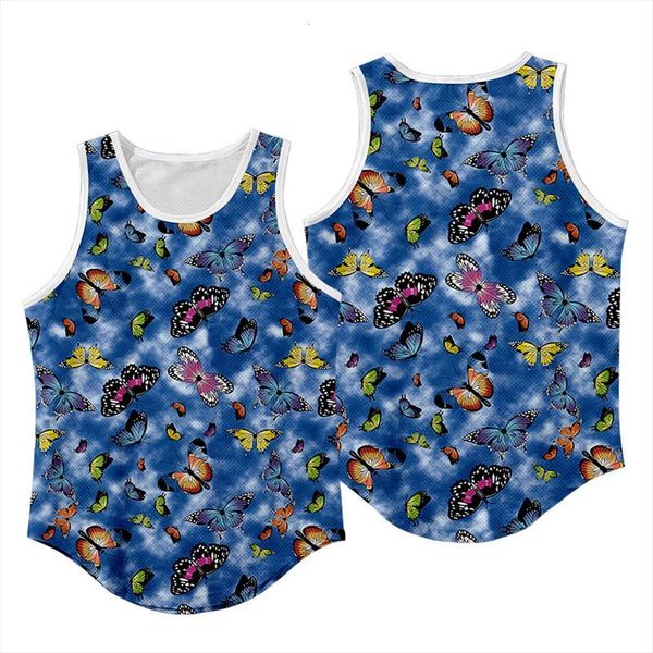summer male beach wear butterfly print clothing men tank gyms fitness sleeveless vest casual breathable quick drying to, White;black
summer male beach wear butterfly print clothing men tank gyms fitness sleeveless vest casual breathable quick drying to, White;black