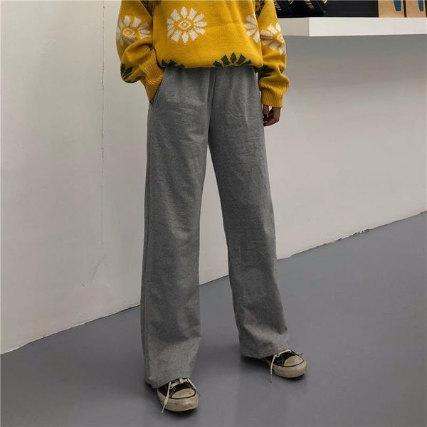 women's pants & capris sports women fashion loose boyfriend straight high waist 2021 autumn and winter casual trend wide leg, Black;white
women's pants & capris sports women fashion loose boyfriend straight high waist 2021 autumn and winter casual trend wide leg, Black;white