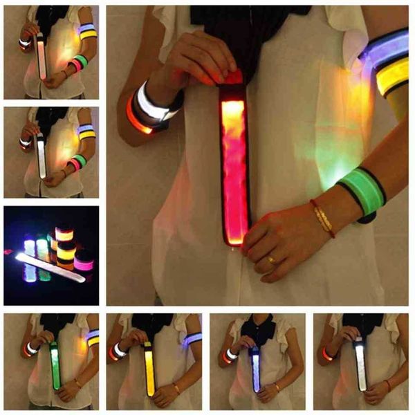 pop circle flash arm wristband with led luminous bracelet children's fluorescent wrist band night running bar atmosphere props g73x95v, Blue
pop circle flash arm wristband with led luminous bracelet children's fluorescent wrist band night running bar atmosphere props g73x95v, Blue