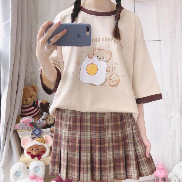 women's t-shirt y2k cartoon t shirt clothes harajuku kawaii short sleeve summer plus size streetwear women top, White
women's t-shirt y2k cartoon t shirt clothes harajuku kawaii short sleeve summer plus size streetwear women top, White