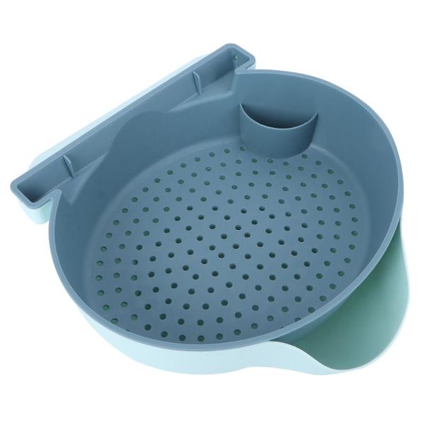 storage bottles & jars double-layer fruit bowl with phone holder detachable drain basket candy dish (blue)
storage bottles & jars double-layer fruit bowl with phone holder detachable drain basket candy dish (blue)