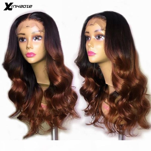 13x6 lace front wig brazilian remy body wavy ombre brown glueless lace front human hair wigs with baby hair & natural hairline, Black;brown
13x6 lace front wig brazilian remy body wavy ombre brown glueless lace front human hair wigs with baby hair & natural hairline, Black;brown