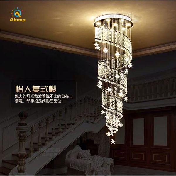k9 crystal chandelier 60cm 70cm 80cm 100cm chandelier luxury light high hanging stair bar living room chandelier lighting with bulb
k9 crystal chandelier 60cm 70cm 80cm 100cm chandelier luxury light high hanging stair bar living room chandelier lighting with bulb