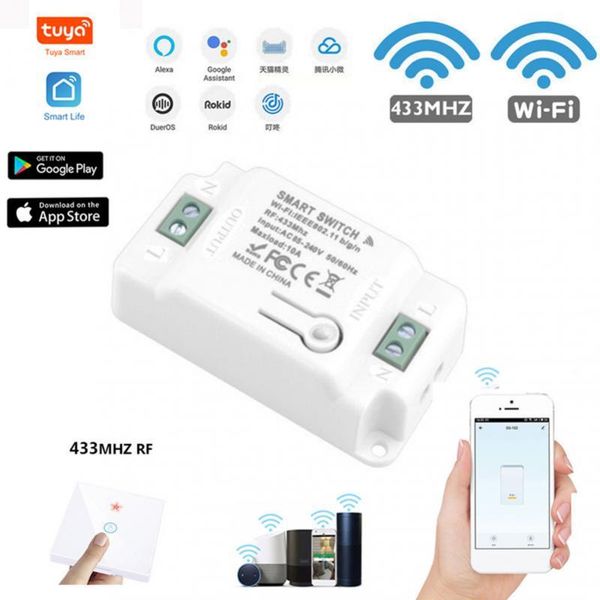 smart home control house wifi relay switch universal breaker voice wireless remote light works with alexa google
smart home control house wifi relay switch universal breaker voice wireless remote light works with alexa google