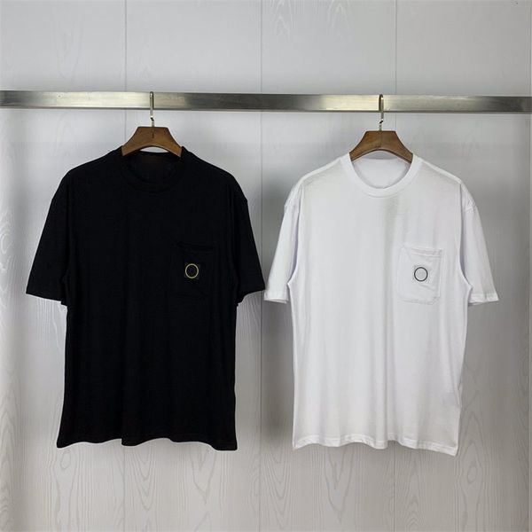 mens t shirt 2020 men and women fashion simple pocket badge polos short sleeves t shirts stylist hip hop casual tee, White;black
mens t shirt 2020 men and women fashion simple pocket badge polos short sleeves t shirts stylist hip hop casual tee, White;black