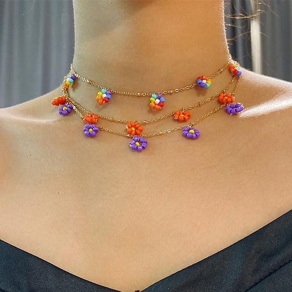 chokers korean daisy flower choker necklace for women boho acrylic clavicle chain short necklaces fashion jewelry 2021 trend, Golden;silver
chokers korean daisy flower choker necklace for women boho acrylic clavicle chain short necklaces fashion jewelry 2021 trend, Golden;silver
