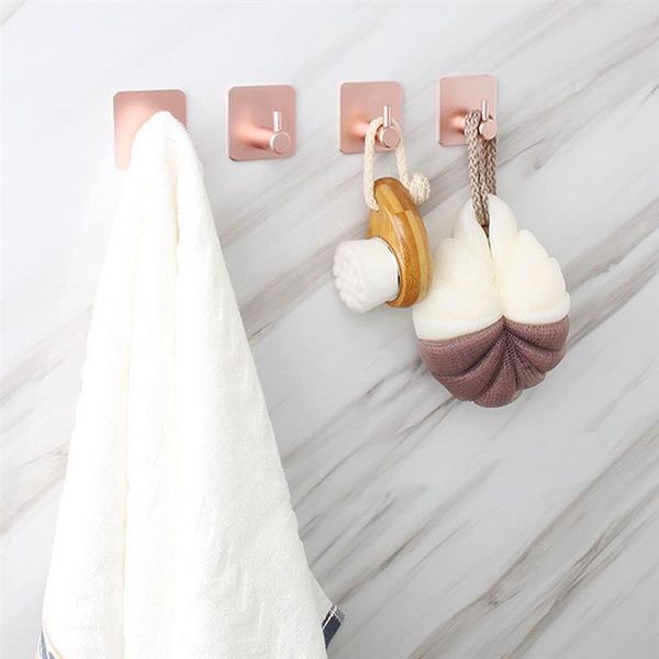 hooks & rails 4pcs punch-wall hook home towel holder for bathroom clothes hanger aluminum coat rustproof kitchen storage
hooks & rails 4pcs punch-wall hook home towel holder for bathroom clothes hanger aluminum coat rustproof kitchen storage