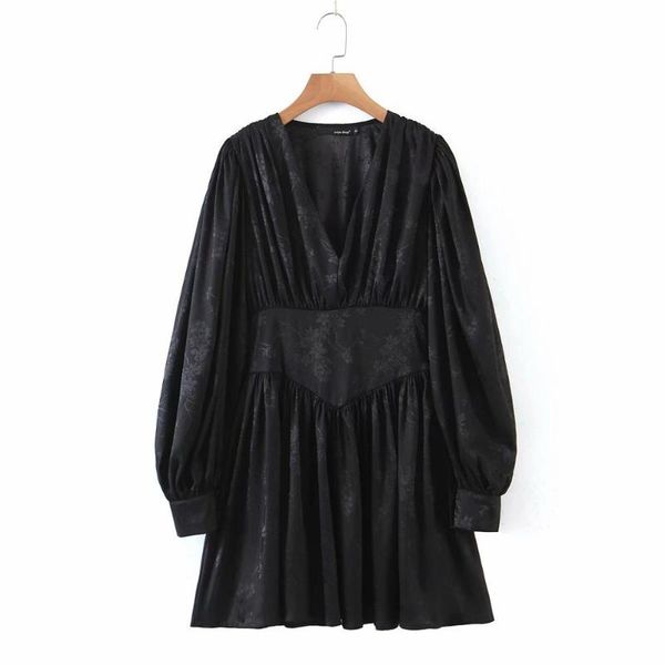 2021 new women dress print long sleeve v-neck above knee dresses female fashion casual women clothes, Black;gray
2021 new women dress print long sleeve v-neck above knee dresses female fashion casual women clothes, Black;gray