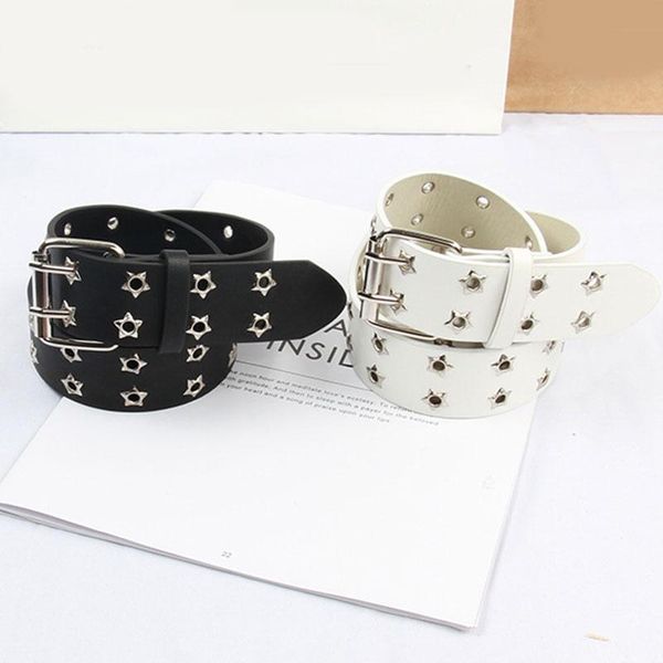 belts female waist strap designer harajuku black white wide belt for women canvas web double grommet eyelet hole buckle, Black;brown
belts female waist strap designer harajuku black white wide belt for women canvas web double grommet eyelet hole buckle, Black;brown