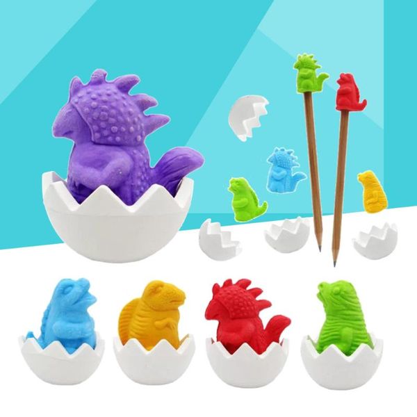 40pcs pencil eraser caps ers school supplies dinosaur egg erasers stationery (assorted colors) refills, Black;red
40pcs pencil eraser caps ers school supplies dinosaur egg erasers stationery (assorted colors) refills, Black;red