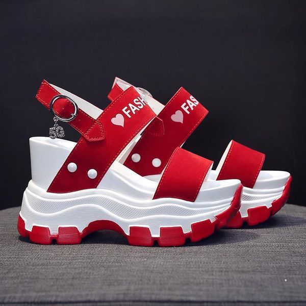 patchwork buckle strap hollow wedges platform athletic sandals fashion geared non-slip light beach shoes heightening shoes10.5cm, Black
patchwork buckle strap hollow wedges platform athletic sandals fashion geared non-slip light beach shoes heightening shoes10.5cm, Black