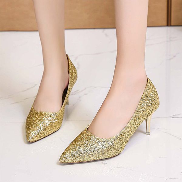 plus size 34-43 basic pumps bling high heels white wedding shoes office dress shoes pointed toe thin heel zapatos mujer 8725ndress shoes, Black
plus size 34-43 basic pumps bling high heels white wedding shoes office dress shoes pointed toe thin heel zapatos mujer 8725ndress shoes, Black