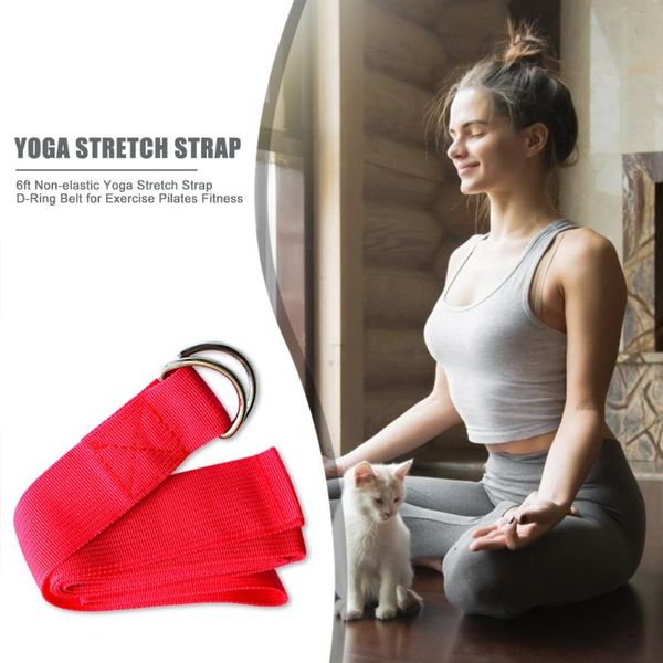 6ft non-elastic yoga stretch strap double d-ring belt stretching band for exercise pilates fitness physical therapy
6ft non-elastic yoga stretch strap double d-ring belt stretching band for exercise pilates fitness physical therapy