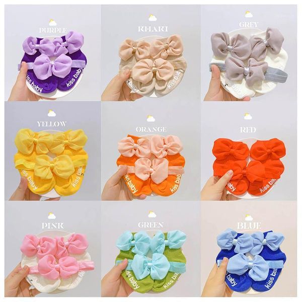 socks 2pcs/set soft elastic baby headband bow princess girls anti slip short solid color toddler born gift, Pink;yellow
socks 2pcs/set soft elastic baby headband bow princess girls anti slip short solid color toddler born gift, Pink;yellow