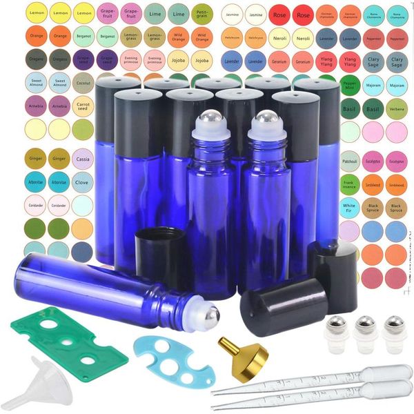 12pack 10ml roller bottles for essential oils cobalt blue with stainless steel roller balls
12pack 10ml roller bottles for essential oils cobalt blue with stainless steel roller balls