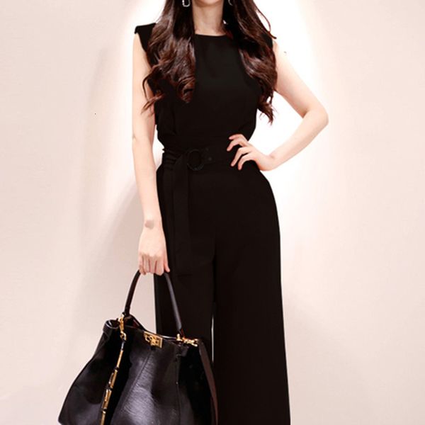 2021 new sleeveless workwear office ol jumpsuits black lady elegant wrap bodice long wide leg jumpsuit 75wy, Black;white
2021 new sleeveless workwear office ol jumpsuits black lady elegant wrap bodice long wide leg jumpsuit 75wy, Black;white