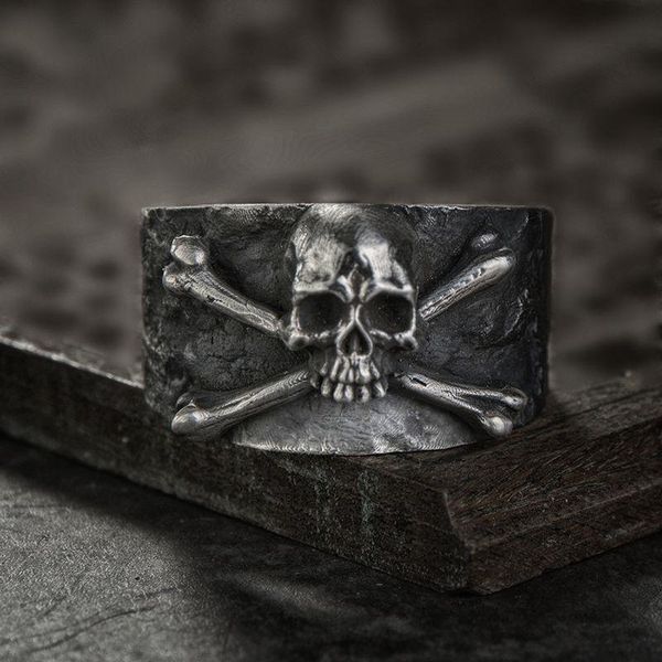 cluster rings vintage mens punk stainless steel crossbones skull gothic cross skeleton biker jewelry, Golden;silver
cluster rings vintage mens punk stainless steel crossbones skull gothic cross skeleton biker jewelry, Golden;silver