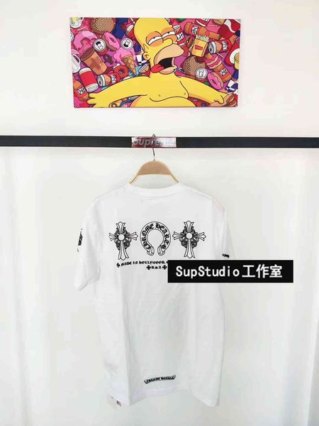 croosin short sleeve t-shirt crosin ch fashion double cross horseshoe men's and women's loose pure cotton lovers, White;black
croosin short sleeve t-shirt crosin ch fashion double cross horseshoe men's and women's loose pure cotton lovers, White;black