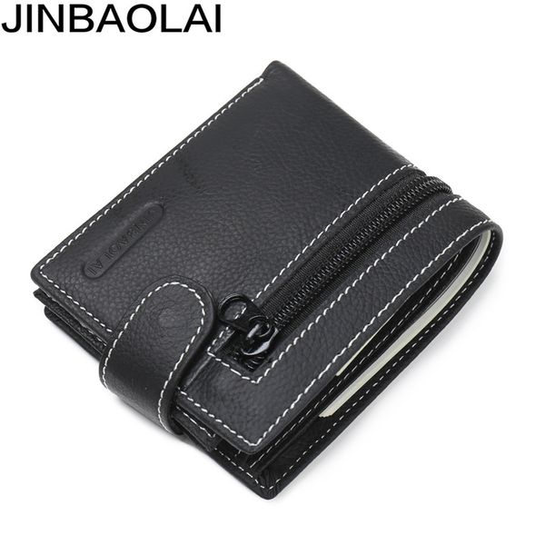 wallet first multi-card zipper cowhide leather fashion buckle layer jinbaolai casual bifux
wallet first multi-card zipper cowhide leather fashion buckle layer jinbaolai casual bifux