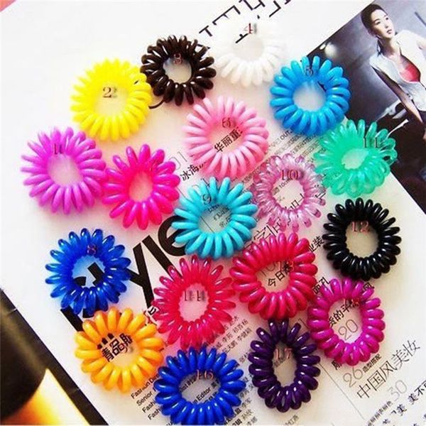candy colored telephone line elastic hair bands/hair ties/hair ring/hair wear/hair accessories, Slivery;white
candy colored telephone line elastic hair bands/hair ties/hair ring/hair wear/hair accessories, Slivery;white
