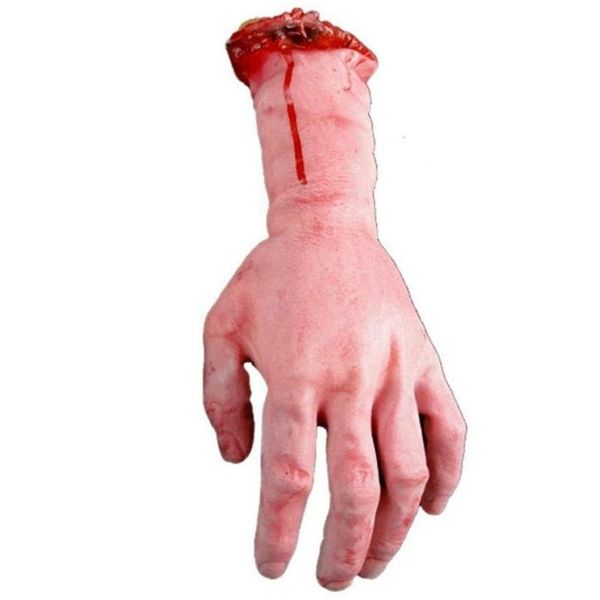 party decoration 1pc severed scary cut off bloody fake latex life size arm halloween props hand haunted #4
party decoration 1pc severed scary cut off bloody fake latex life size arm halloween props hand haunted #4