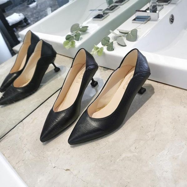 dress shoes fashion women pumps low high heels woman stiletto pointed toe female party office wedding y21-05, Black
dress shoes fashion women pumps low high heels woman stiletto pointed toe female party office wedding y21-05, Black
