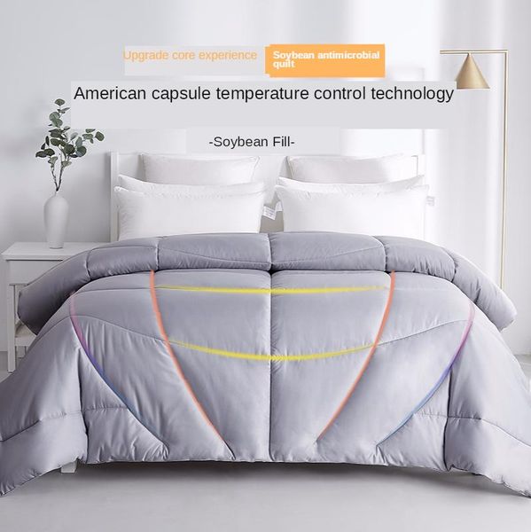 comforters & sets white soybean fiber antibacterial and warm winter quilt in spring autumn space quilt/warm 2/3/4 kg thick
comforters & sets white soybean fiber antibacterial and warm winter quilt in spring autumn space quilt/warm 2/3/4 kg thick