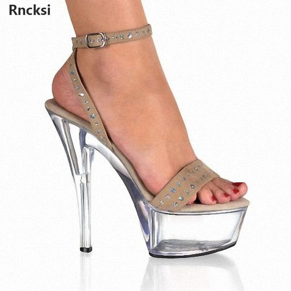 rncksi new women wedding party dancing shoes 15cm high heels platform sandals women's shoes, Black
rncksi new women wedding party dancing shoes 15cm high heels platform sandals women's shoes, Black