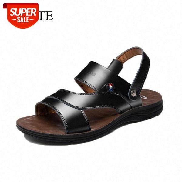 wotte summer men sandals split leather shoes comfortable slip-on slippers beach sandals men fashion outdoor sandalias hombre #5y0x, Black
wotte summer men sandals split leather shoes comfortable slip-on slippers beach sandals men fashion outdoor sandalias hombre #5y0x, Black