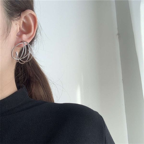 hbp fashion south korea east gate three dimensional multi circle silk thread around lantern dumb gold simple temperament earrings, Silver
hbp fashion south korea east gate three dimensional multi circle silk thread around lantern dumb gold simple temperament earrings, Silver