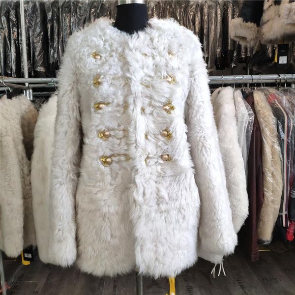 women's fur & faux women winter coats with genuine sheepskin leather ladies tuscany jacket elegant luxury outwear, Black
women's fur & faux women winter coats with genuine sheepskin leather ladies tuscany jacket elegant luxury outwear, Black