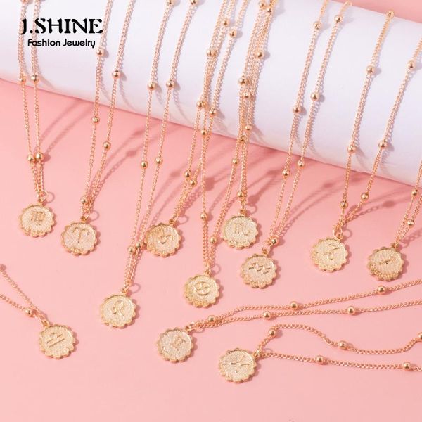 pendant necklaces jshine 12 zodiac constellations pendants carved coin choker necklace gold color metal leo women jewelry, Silver
pendant necklaces jshine 12 zodiac constellations pendants carved coin choker necklace gold color metal leo women jewelry, Silver
