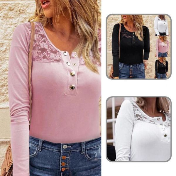 women's blouses & shirts women stylish solid color long sleeve t-shirt lady pullover all match for party, White
women's blouses & shirts women stylish solid color long sleeve t-shirt lady pullover all match for party, White