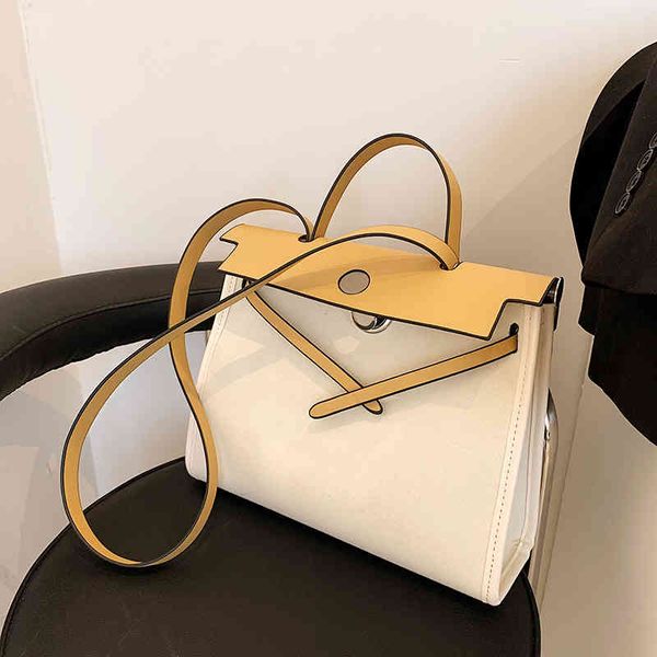 niche color matching canvas simple commuting versatile kelly popular fashion handbag
niche color matching canvas simple commuting versatile kelly popular fashion handbag