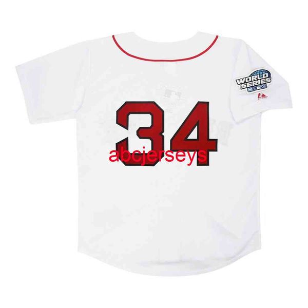 stitched custom david ortiz 2004 home white world series jersey add name number baseball jersey, Black
stitched custom david ortiz 2004 home white world series jersey add name number baseball jersey, Black