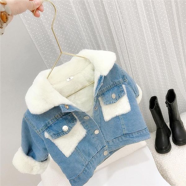 jackets girls faux fur denim jacket baby girl winter clothes toddler fall little clothing, Blue;gray
jackets girls faux fur denim jacket baby girl winter clothes toddler fall little clothing, Blue;gray