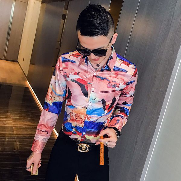 venda quente new moda primavera nova manga longa camisas dos homens vestido simples streetwear magro ajuste escritrio bl ih5v, Black;brown
venda quente new moda primavera nova manga longa camisas dos homens vestido simples streetwear magro ajuste escritrio bl ih5v, Black;brown