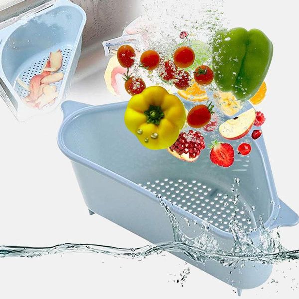 hanging baskets 1pc kitchen triangular sink strainer drain vegetable fruit drainer basket suction cup sponge rack storage tool filter shelf
hanging baskets 1pc kitchen triangular sink strainer drain vegetable fruit drainer basket suction cup sponge rack storage tool filter shelf