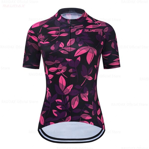 racing jackets raudax 2021 women's summer cycling jersey breathable road bicycle shirt mtb bike outdoor sport ropa ciclismo clothing, Black;red 
racing jackets raudax 2021 women's summer cycling jersey breathable road bicycle shirt mtb bike outdoor sport ropa ciclismo clothing, Black;red