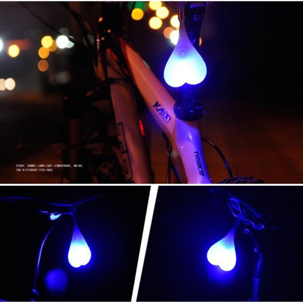bike lights light heart shape cycling balls tail waterproof silicone bicycle taillight rear night warning lamp
bike lights light heart shape cycling balls tail waterproof silicone bicycle taillight rear night warning lamp