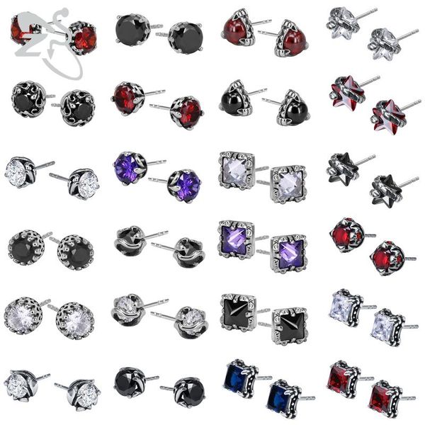 stud aoedej mens punk earrings white black red zirconia for women stainless steel jewelry men crystal, Golden;silver
stud aoedej mens punk earrings white black red zirconia for women stainless steel jewelry men crystal, Golden;silver