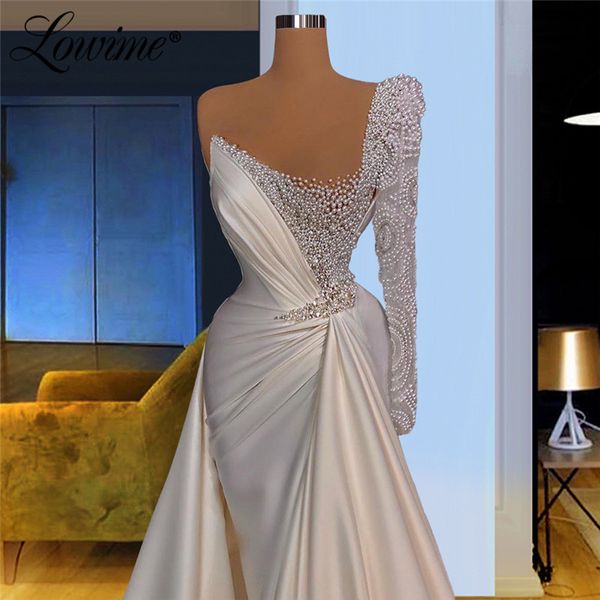 2021 white satin evening dresses for women pearl v neck mermaid prom party gowns long wrap formal robe de soirée, Black;red
2021 white satin evening dresses for women pearl v neck mermaid prom party gowns long wrap formal robe de soirée, Black;red