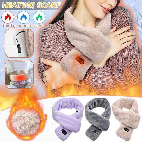 scarves winter scarf heating usb ladies waterproof men's smart shawl vibration massage plush collar, Blue;gray
scarves winter scarf heating usb ladies waterproof men's smart shawl vibration massage plush collar, Blue;gray