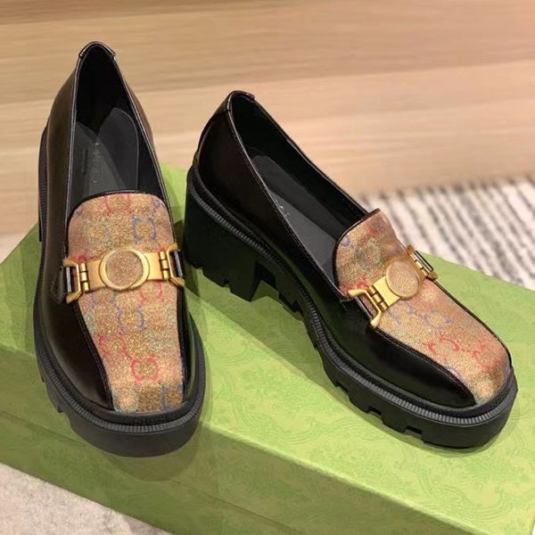 fashion women dress shoes 2022 lady loafers luxury brand tennis shoe metal buckle designer heeled boat shoe with box size 35-41, Black
fashion women dress shoes 2022 lady loafers luxury brand tennis shoe metal buckle designer heeled boat shoe with box size 35-41, Black