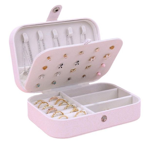 jewelry pouches, bags korean simple girl earrings box ring necklace storage small, Pink;blue
jewelry pouches, bags korean simple girl earrings box ring necklace storage small, Pink;blue