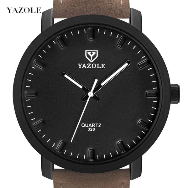 wristwatches yazole 2021 stylish men watch military watches men's leather analog quartz clock religio, Slivery;brown
wristwatches yazole 2021 stylish men watch military watches men's leather analog quartz clock religio, Slivery;brown