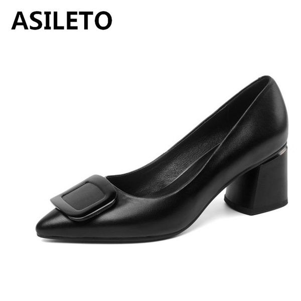 dress shoes asileto big size 45 2021 fashion women pumps genuine leather shallow ladies summer chuncky high heels office, Black
dress shoes asileto big size 45 2021 fashion women pumps genuine leather shallow ladies summer chuncky high heels office, Black