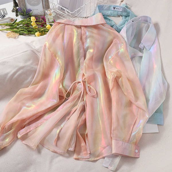 vanovich fashion lace women chiffon shirt korean style wild casual summer sweet sunscreen clothing long sleeve 210615, White
vanovich fashion lace women chiffon shirt korean style wild casual summer sweet sunscreen clothing long sleeve 210615, White