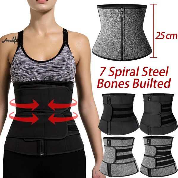 women's shapers women belt slimming waist trainer abdomen reducing shapewear belly body shaper modeling strap sauna corset workout trim, Black;white
women's shapers women belt slimming waist trainer abdomen reducing shapewear belly body shaper modeling strap sauna corset workout trim, Black;white
